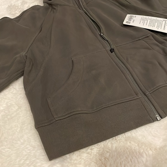 NWT Lululemon Scuba Oversized Full Zip Hoodie XS/S Carob Brown COBN - Picture 8 of 15